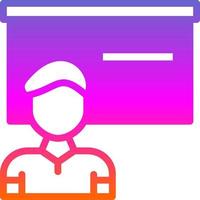 Lecture Vector Icon Design