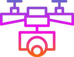 diseño de icono de vector de dron