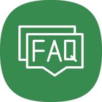 Faq Vector Icon Design