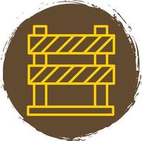 Barrier Vector Icon Design