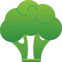 Broccoli Vector Icon Design