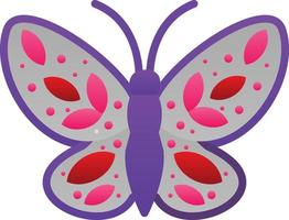 diseño de icono de vector de mariposa