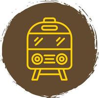 diseño de icono de vector de tren