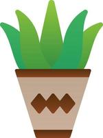 Aloe Vera Vector Icon Design