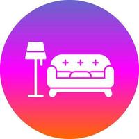 Sofa Vector Icon Design