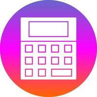 Calculator Vector Icon Design