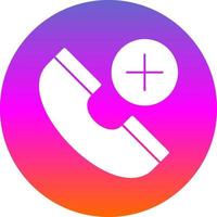 Emergency Cal Vector Icon Design