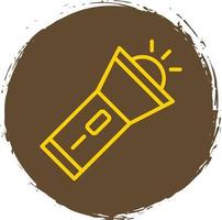 Flashlight Vector Icon Design
