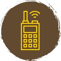 Walkie Talkie Vector Icon Design