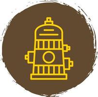 Hydrant Vector Icon Design