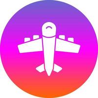 Airplane Vector Icon Design