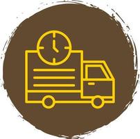 diseño de icono de vector de tiempo de entrega