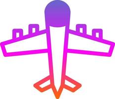 Airplane Vector Icon Design