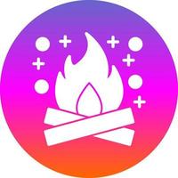 Bonfire Vector Icon Design