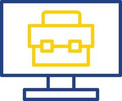 Online Business Vector Icon Design