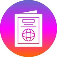 Passport Vector Icon Design
