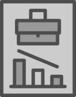 Business Fail Vector Icon Design