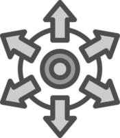 Expansion Vector Icon Design