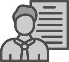 Advisor Vector Icon Design