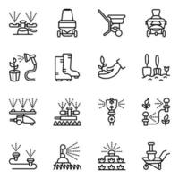 Pack of Gardening Icons Pack