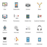 Pack of Social Network Vector Icons