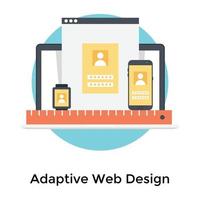 Trendy Adaptive Design vector