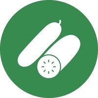 Cucumber Vector Icon Design