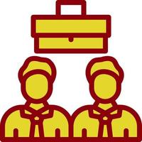 Business Team Vector Icon Design