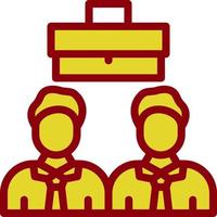 Business Team Vector Icon Design