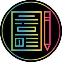 Complaint Vector Icon Design