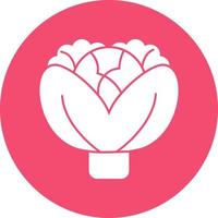 Cabbage Vector Icon Design