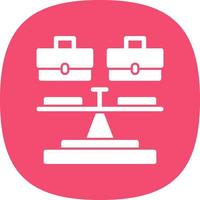 Counterbalance Vector Icon Design