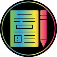 Complaint Vector Icon Design