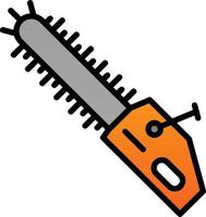 Chainsaw Vector Icon Design