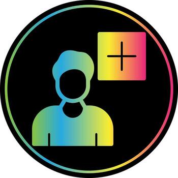 Add User Vector Icon Design