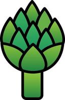 Artichoke Vector Icon Design