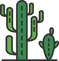 diseño de icono de vector de cactus