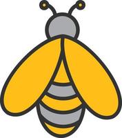 Bee Vector Icon Design
