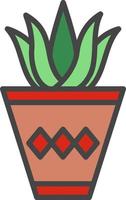 Aloe Vera Vector Icon Design