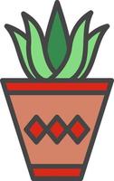 Aloe Vera Vector Icon Design