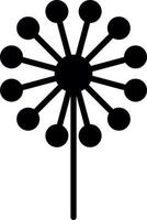 Dandelion Vector Icon Design