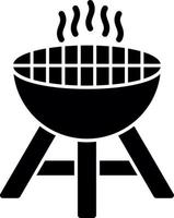 Grill Vector Icon Design