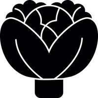 Cabbage Vector Icon Design