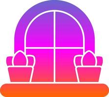 Window Vector Icon Design