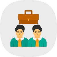 Business Team Vector Icon Design