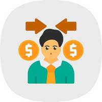 Broker Vector Icon Design