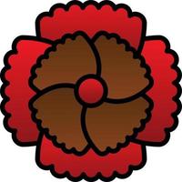 Carnation Vector Icon Design