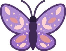 diseño de icono de vector de mariposa