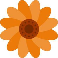 Calendula Vector Icon Design