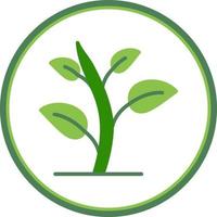 Green Sprout Vector Icon Design
